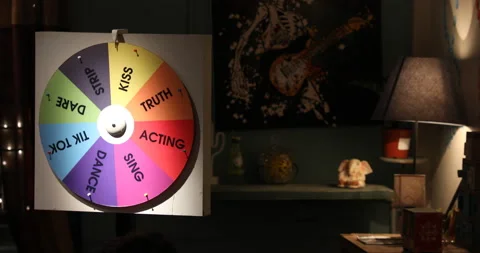 Spinning Color Wheel Game | Stock Video | Pond5