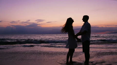 Spinning Couple Stock Footage 52552999