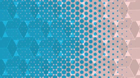 Spinning Cubes Under Elegant Forms Seamless Looping Stock Footage 134459170