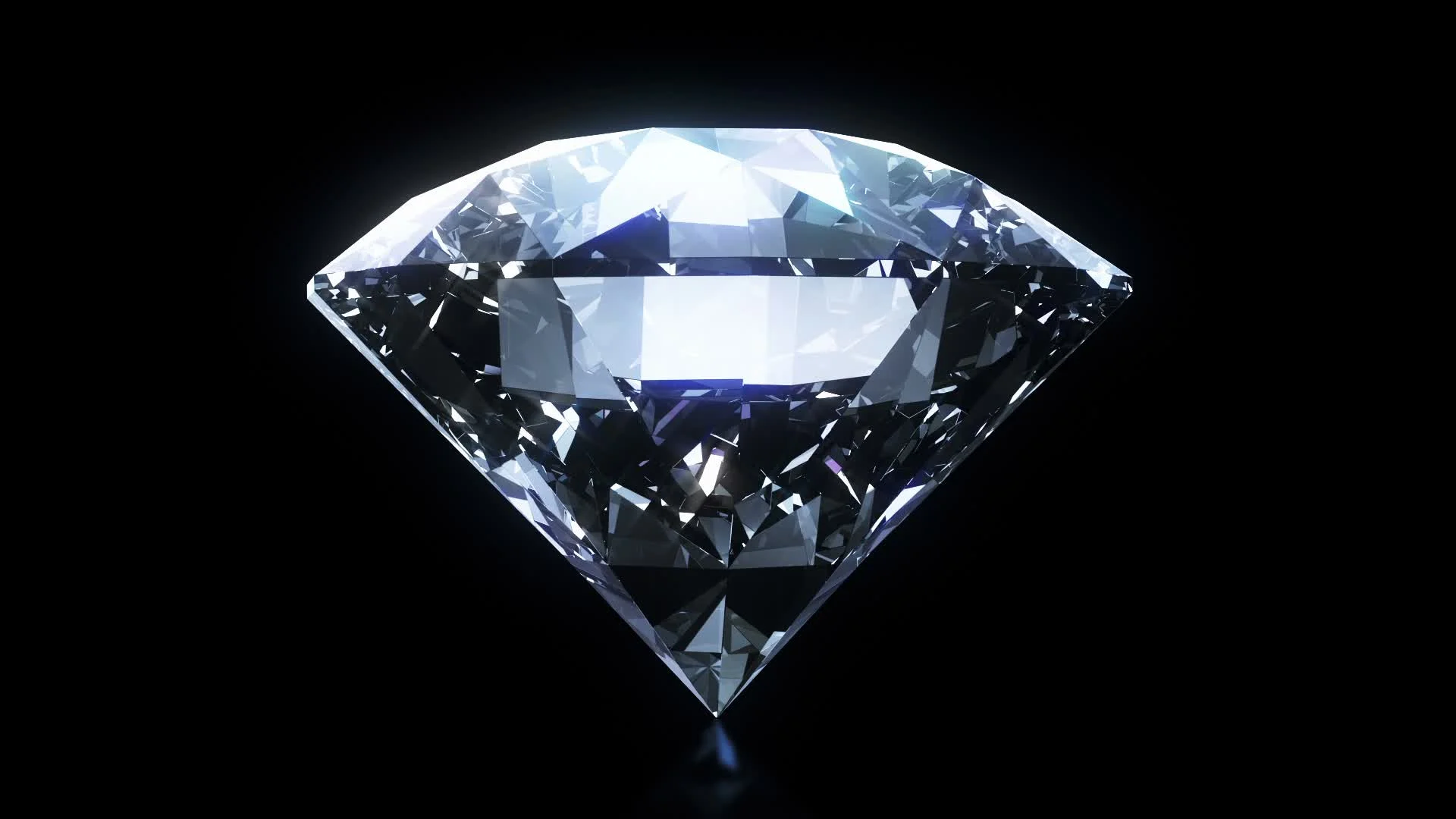 Spinning Diamond on black background wit... | Stock Video | Pond5