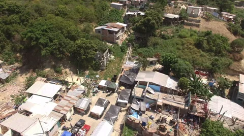 Spinning Down over Bahia de Caraquez Stock-Footage 63431328