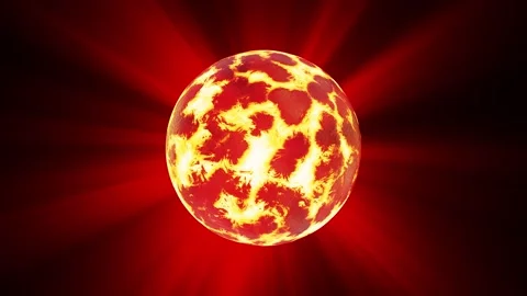 Spinning dying Red Dwarf star looping 3D animation 스톡 동영상 181622350