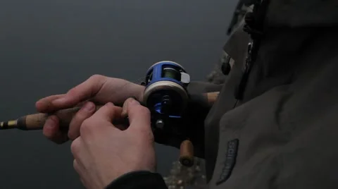 Spinning, fishing Video stock 48896926