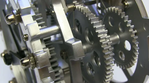 Spinning Gears Stock Footage 327450890