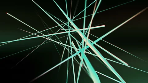 Spinning geometric object exploding into polygonal shards - VJ Loop Stock Footage 65068336