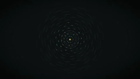 Spinning geometric pattern with dynamic movement and light effects Stock Footage 337064329