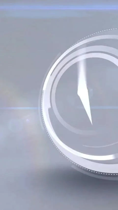 Spinning globe with fast moving clock 4k Stock Footage 324434885