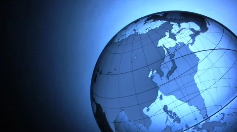 Spinning Globe Video stock 647805