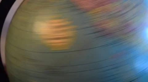Spinning globe Video stock 45574751