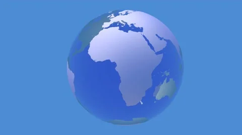 Spinning Globe for News Stock Footage 40797970
