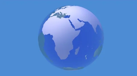 Spinning Globe for News Stock Footage 40798395