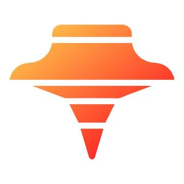 Spinning gradient solid illustration vector and logo Icon new year icon per.. Stock Illustration