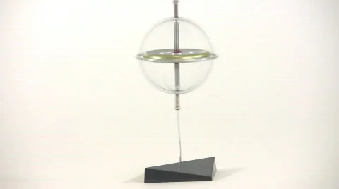 Spinning Gyroscope Stock Footage 601877