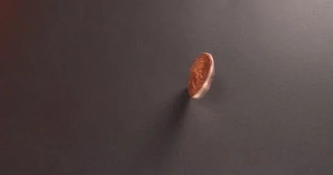 Spinning Half Dollar. Half Dollar coin from USA. Fifty cent coin Stock Footage 172116595