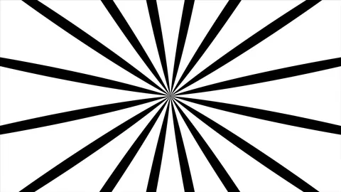 Spinning hypnotic illusion abstract line Animation Stock Footage 240793718