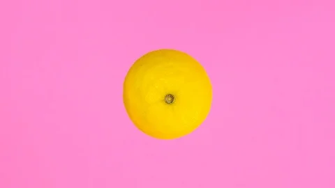 Spinning LEMON Stock Footage 127369955