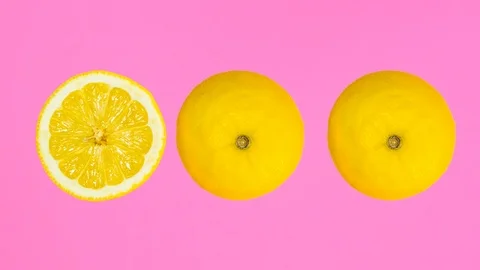 Spinning LEMON Stock Footage 127370554