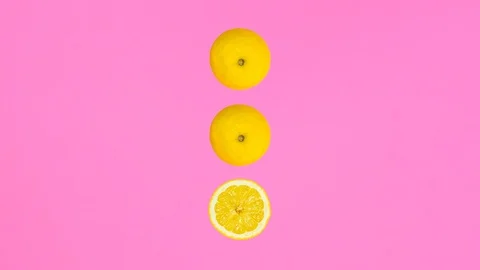 Spinning LEMON Stock Footage 127371201