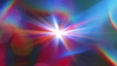 Spinning Light Rays Thunder Power Energy Burst Vídeos de archivo 343813596