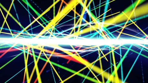 Spinning Lines loop Stock Footage 51713554