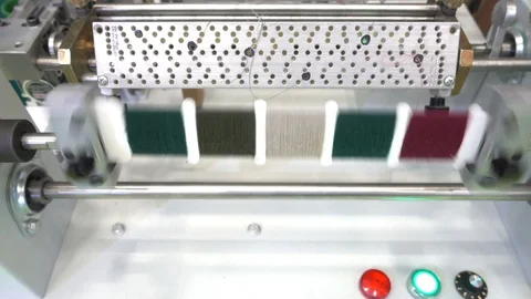 Spinning Machine Stock Footage 116626986