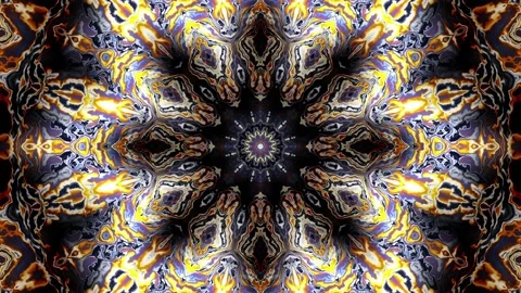 Spinning mandala loop background Vídeos de archivo 104418271