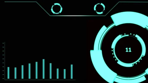 Spinning mechanism with a timer inside. Video stock 131167264