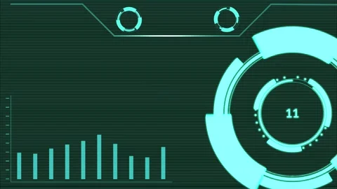 Spinning mechanism with a timer inside. Stock Footage 131168617