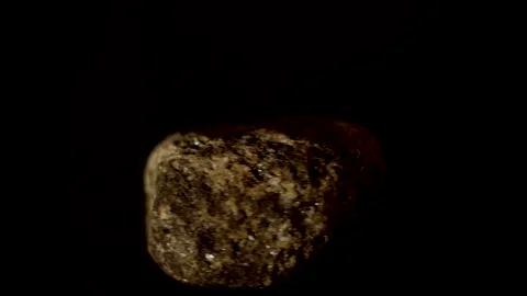Spinning Meteor/ Rock Stock Footage 241195598