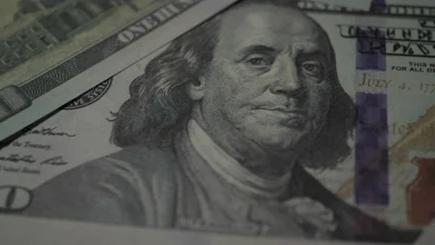 Spinning Money: Dollars Stock Footage 219808819