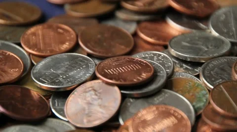 Spinning money Stock Footage 1016022
