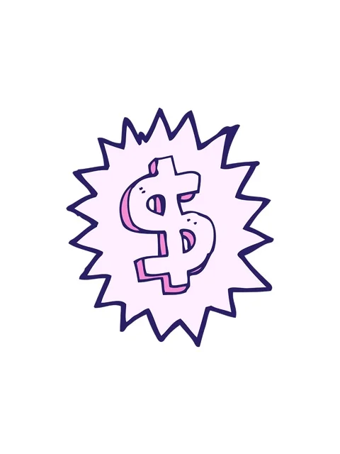 Spinning motion animation of cartoon dollar symbol Stock Footage 324347957
