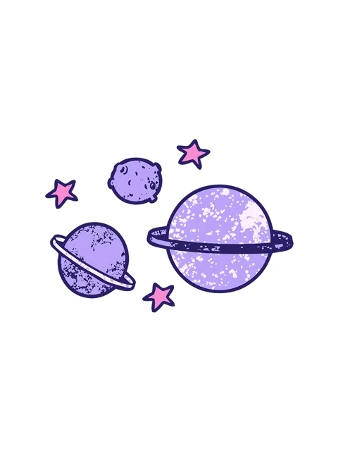 Spinning motion animation of cartoon planets Stock Footage 324262160