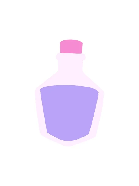 Spinning motion animation of cartoon potion bottle Vídeo Stock 324403860