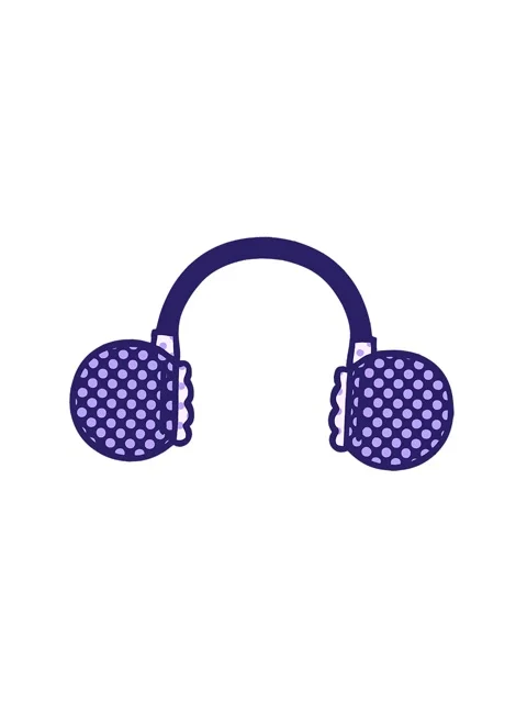 Spinning motion animation of comic book style cartoon of a retro headphone 스톡 동영상 324365071