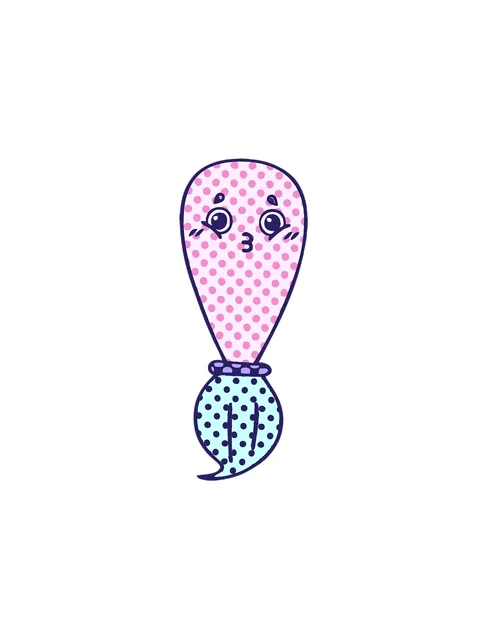 Spinning motion animation of comic book style cartoon of a paint brush 스톡 동영상 324442054