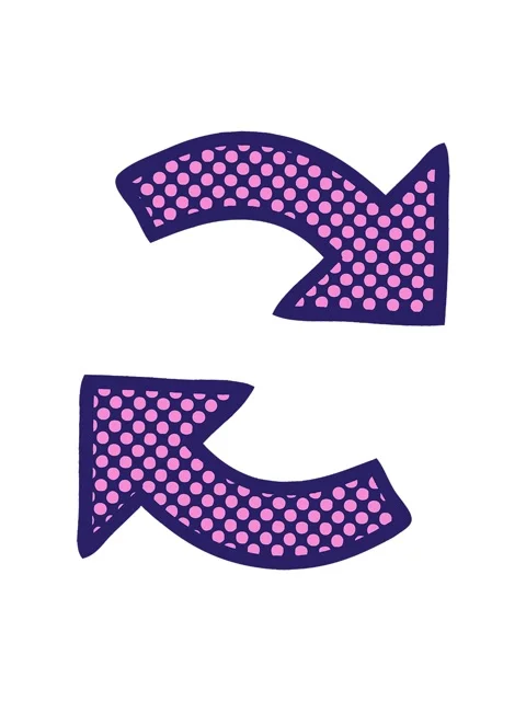 Spinning motion animation of comic book style cartoon of a directional arrow 库存影片 324490779
