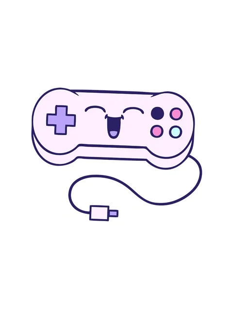 Spinning motion animation of cute cartoon of a game controller Video stock 324059761