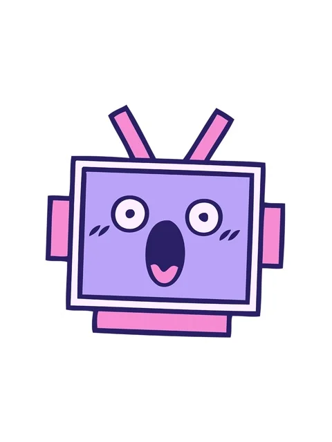 Spinning motion animation of cute robot head Stock Footage 324140317