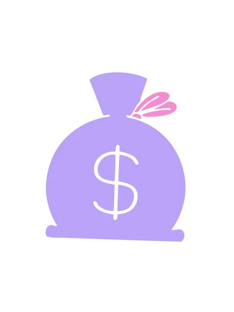 Spinning motion animation of flat symbol of a bag of money icon Stock Footage 324041859