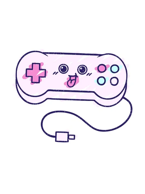 Spinning motion animation of Game Controller Chalk Drawing Video stock 324396374