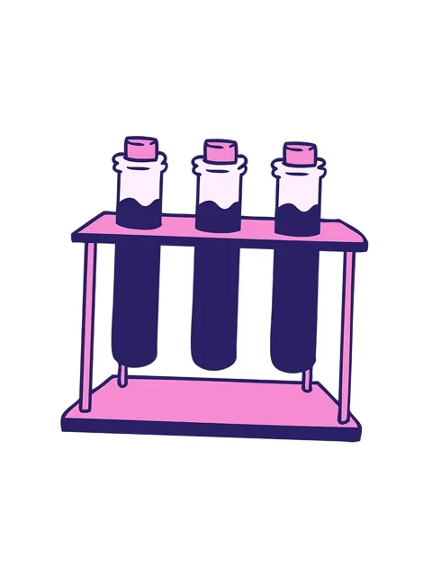 Spinning motion animation of hand drawn cartoon of a science test tube Stock Footage 324108017