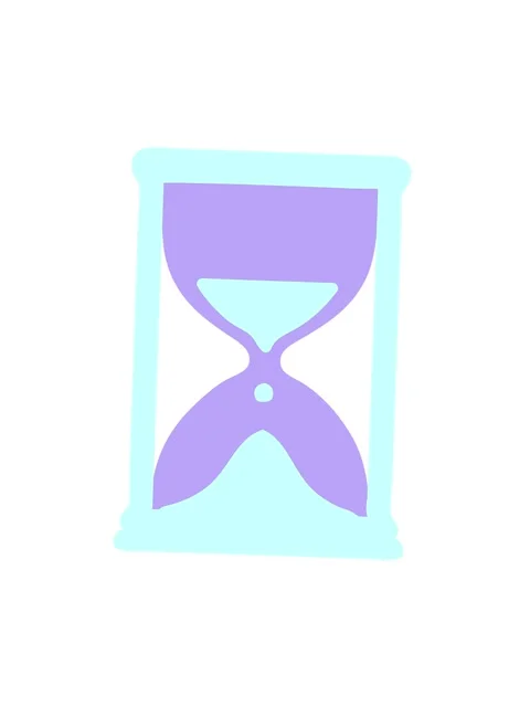 Spinning motion animation of hourglass running sand Stock Footage 324307553