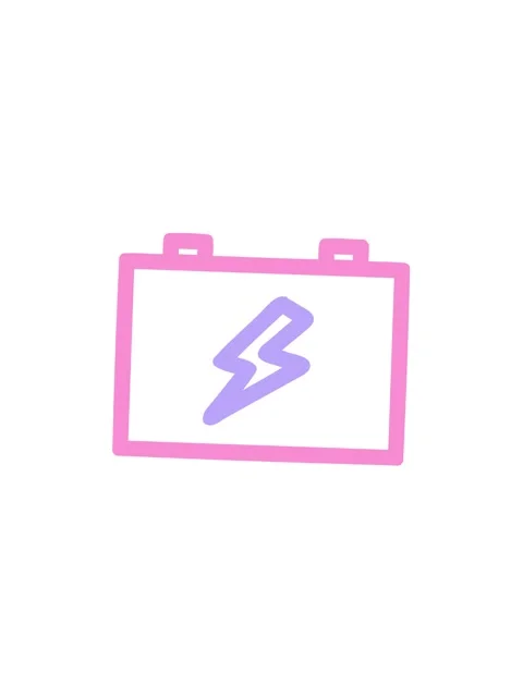 Spinning motion animation of industrial battery symbol icon Stock Footage 324309617