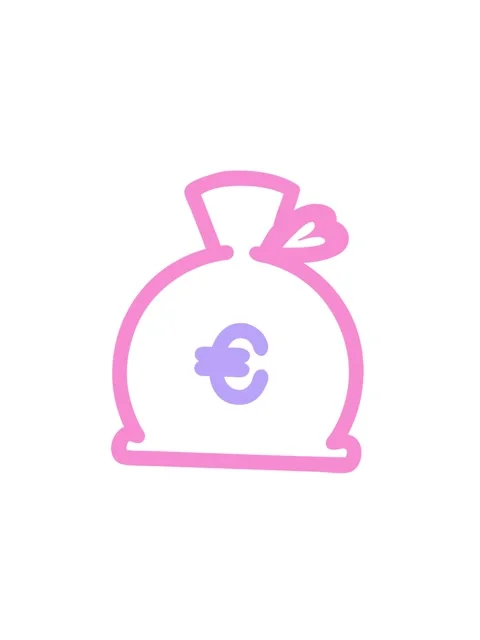 Spinning motion animation of money sack symbol icon Stock Footage 324236165