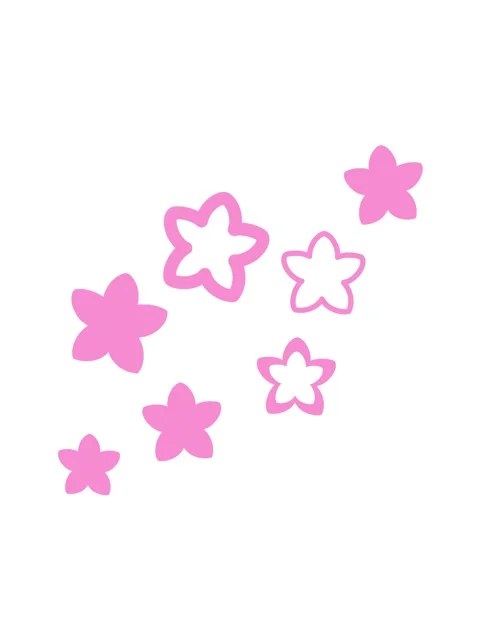 Spinning motion animation of multiple flowers form a japnese floral pattern.. Stock Footage 324259611