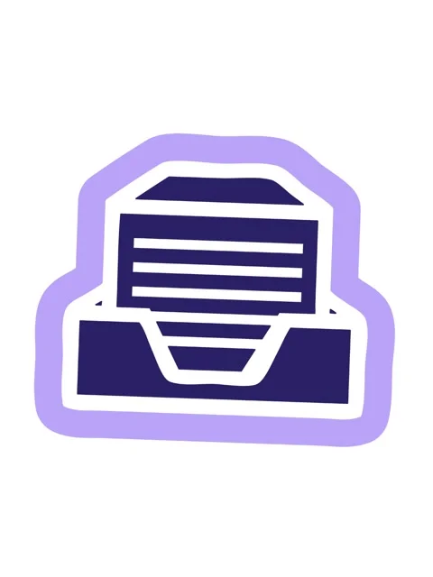 Spinning motion animation of office paper stack icon symbol Video stock 324408664
