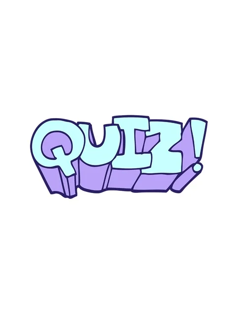Spinning motion animation of quiz text Stock Footage 324406977