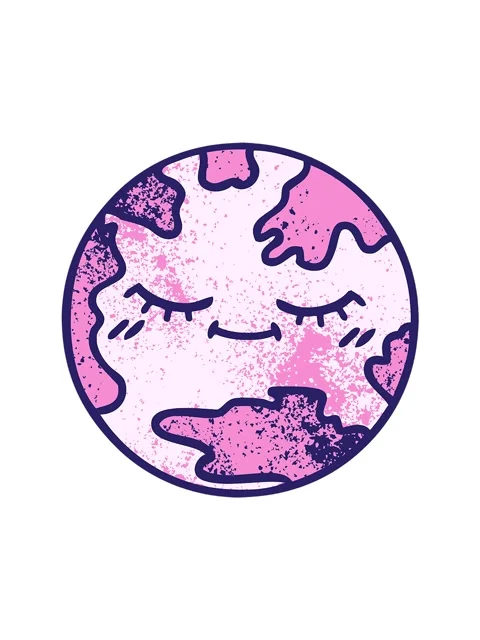 Spinning motion animation of retro texture cartoon of a planet earth 스톡 동영상 324449490