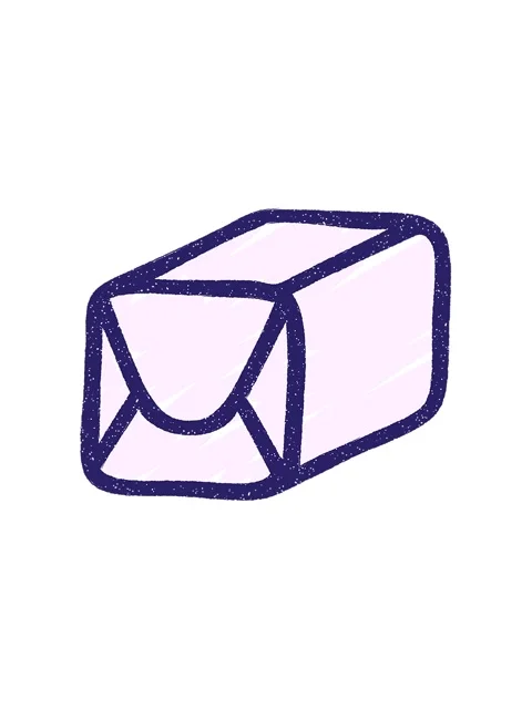 Spinning motion animation of Wrapped Parcel Chalk Drawing Video stock 323591900